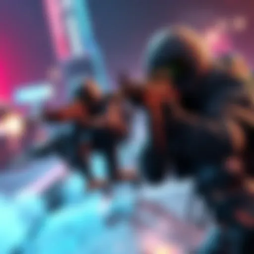 Action scene showcasing intense gameplay with loud guns in the 10hit demo