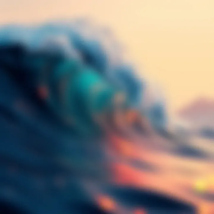 1-Bit Wave Animation A creative 1-bit wave animation showcasing fluid wave motions and patterns for GlagStone.