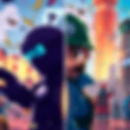 Side-by-side images of 2D and pixel art styles showcasing different game characters and environments
