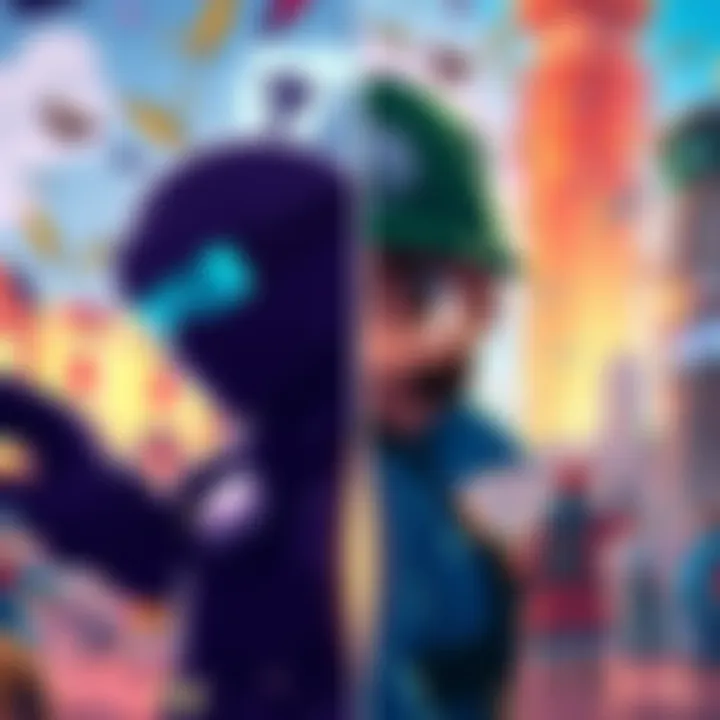 Side-by-side images of 2D and pixel art styles showcasing different game characters and environments