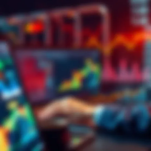 A person analyzing data on a laptop with charts and graphs displayed, highlighting 30 important metrics for decision-making