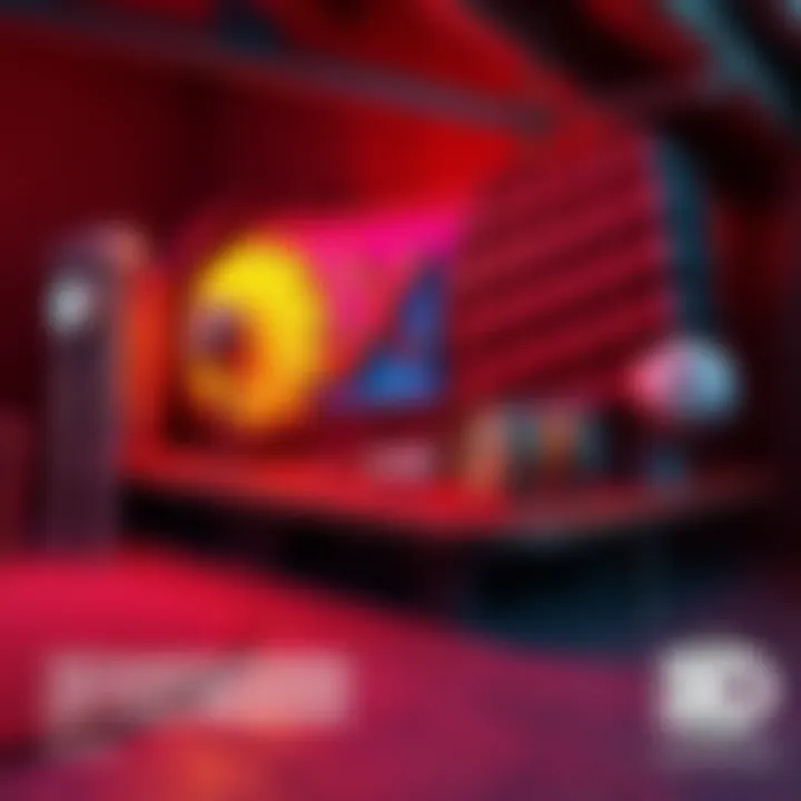 An old render transformed into a vibrant 3D image using GlitchLab, showcasing depth and color enhancements.