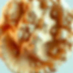 A close-up of a 3D model showing distorted textures after baking normals, highlighting problem areas and seams.