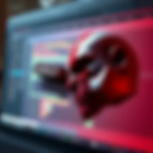 A screenshot of Blender showing misplaced 3D model assets extracted from God of War