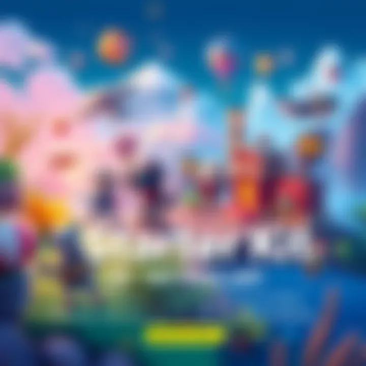 A colorful illustration showcasing 3D Pixelart style characters and environments, with text promoting free tutorials for game development in Godot.