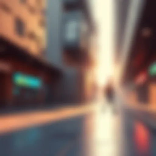 A 3D rendered scene featuring textured details and painterly effects, highlighting shadows and lighting for a realistic look