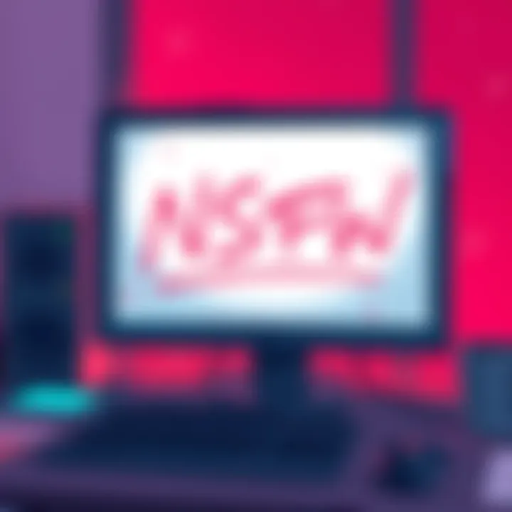 Illustration of a computer screen displaying explicit writing, symbolizing 4o's new NSFW capability