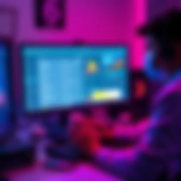 A person organizing tasks on a computer using 6 Astra tools