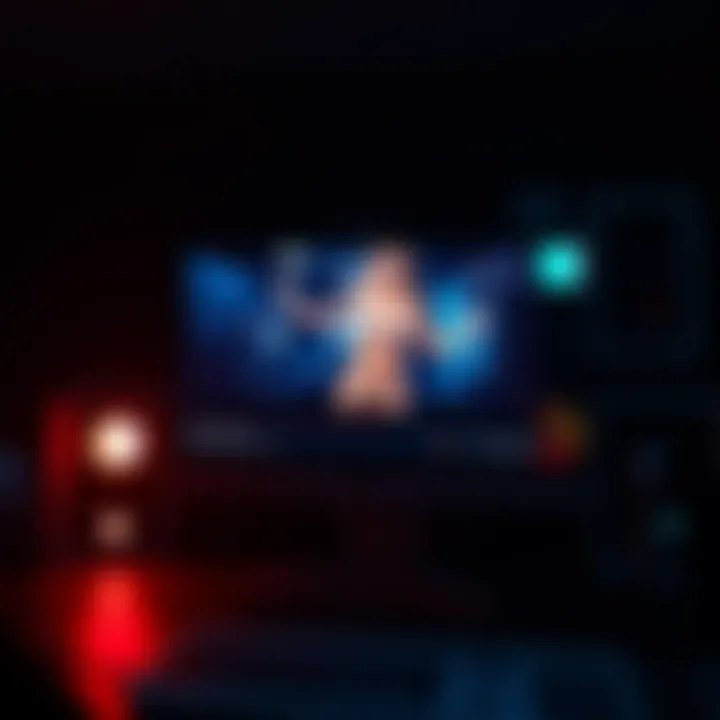 A computer screen displaying AI-generated video with unexpected nudity.