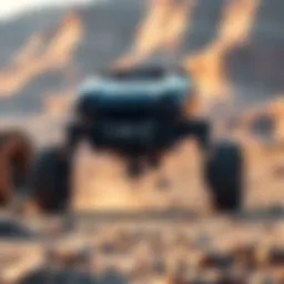 The DR02 robot from DeepRobotics showcasing its robust design and ability to carry heavy loads on uneven terrain.