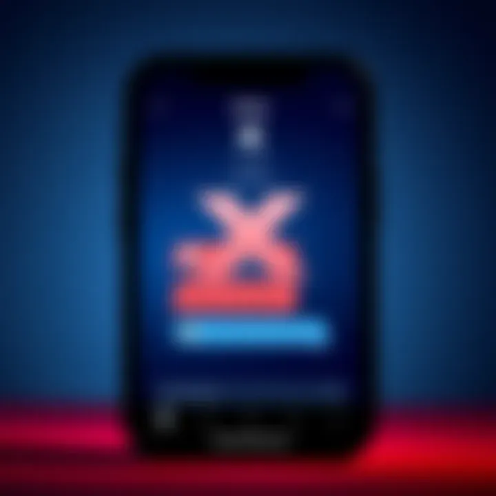 Screenshot of X's new standalone Chat app interface on an iOS device, showing chat features and layout.