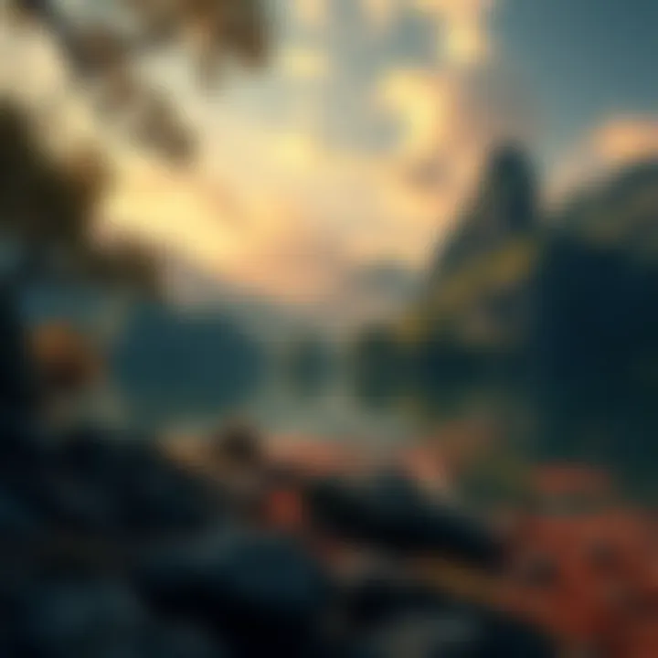 A serene landscape showcasing nature's abundance, symbolizing the idea of abandurance in modern life.