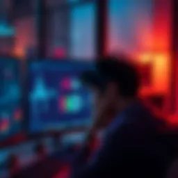 A frustrated designer looking at a computer screen showing Adobe's new pricing and AI features