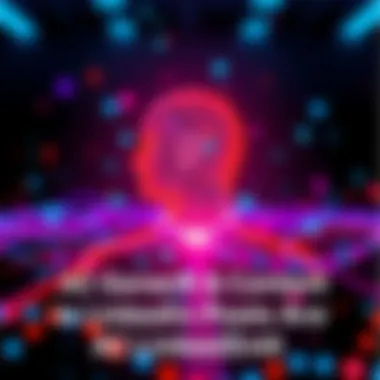 AI Content Creation on LinkedIn A graphic showing a professional profile with AI-generated content highlighting the rise of artificial intelligence in LinkedIn posts.