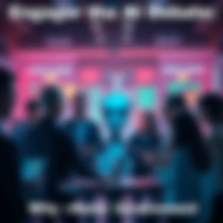 Group of people discussing AI technology with some showing reluctance