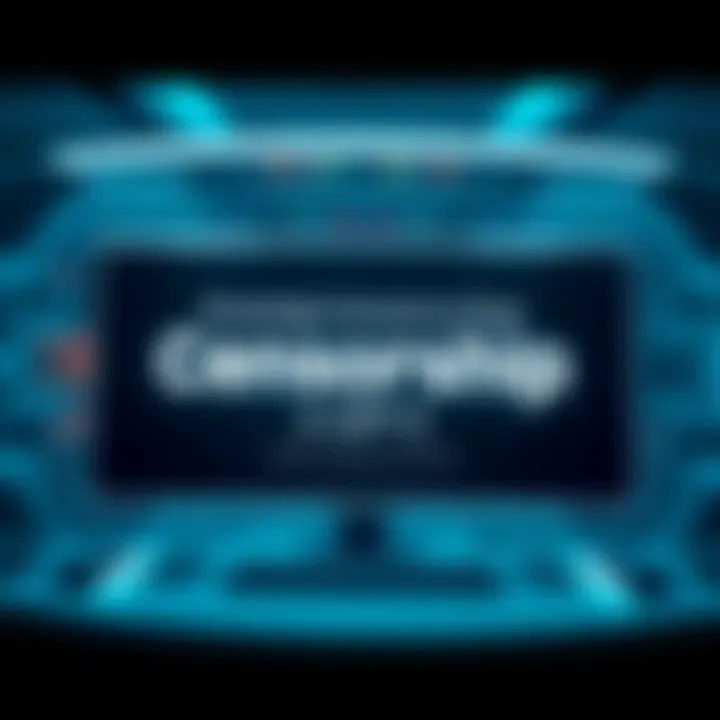 Screenshot of an AI interface displaying a message about censorship, with a frustrated user reaction.