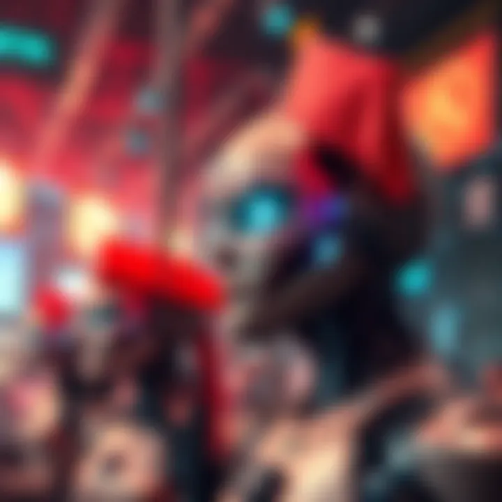 A visual representation of AI agents displaying Marxist themes, surrounded by symbols of workers' rights and technology.