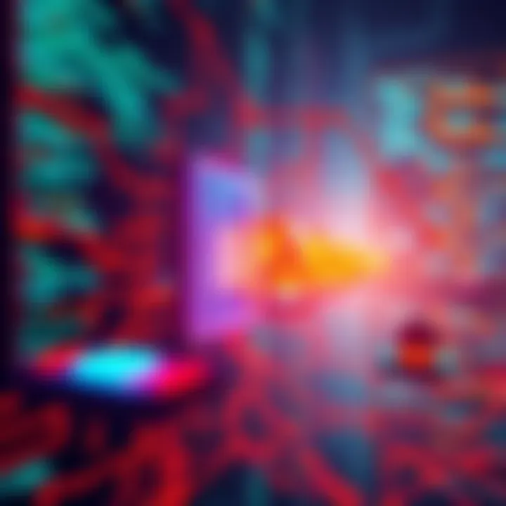 Illustration of AI agents utilizing a memory server, showcasing local embeddings and a knowledge graph, with TypeScript and Python code snippets in the background.