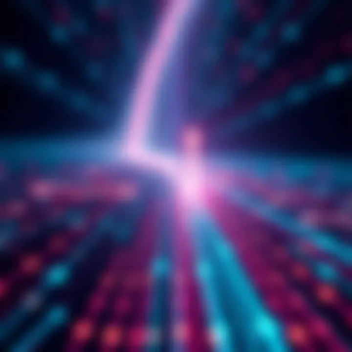 A graphic showing the contrast between aligned and non-aligned artificial intelligence models with arrows indicating potential outcomes.