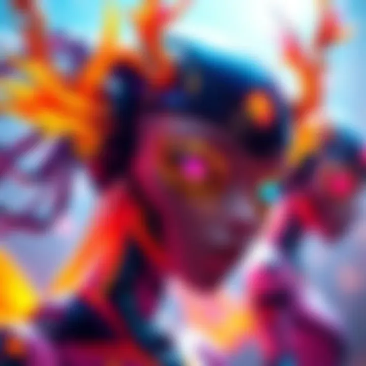 Vibrant and imaginative Ai artworks generated using Unstable Diff, showcasing unique character designs.