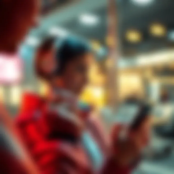 A person using a smartphone with AI call features, engaging in a conversation with clear voice quality