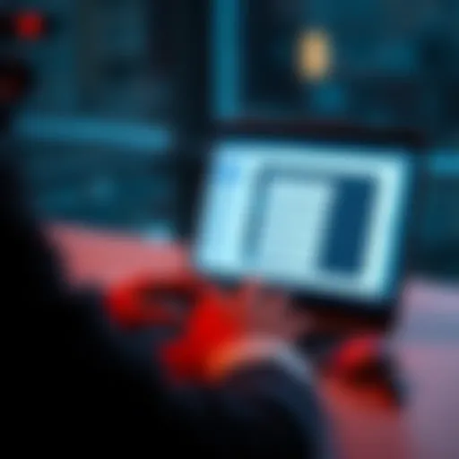 A person using a laptop with a chatbot interface on the screen, illustrating the Context Saver tool in use for better AI communication.