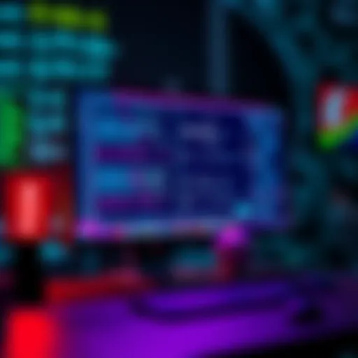 A computer screen displaying mathematical equations and proofs being generated by an AI program, symbolizing the use of technology in math education.