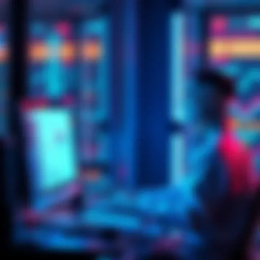 A person utilizing AI technology to manage daily schedules and tasks on a computer