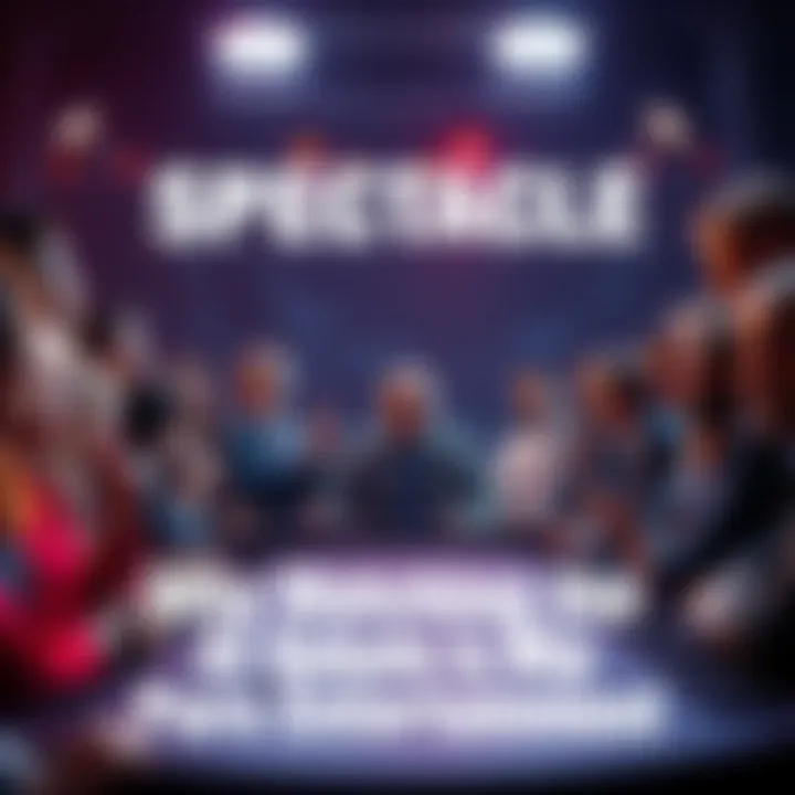 A lively debate scene with people passionately discussing AI issues, showcasing various expressions and gestures, emphasizing the divide between supporters and critics.