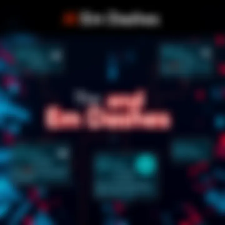 A graphic illustrating the frequent use of em dashes in AI-generated text, showcasing examples with highlighted dashes and communication symbols.