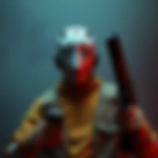 A person with a digital device in one hand and a firearm in the other, representing the connection between AI and violence