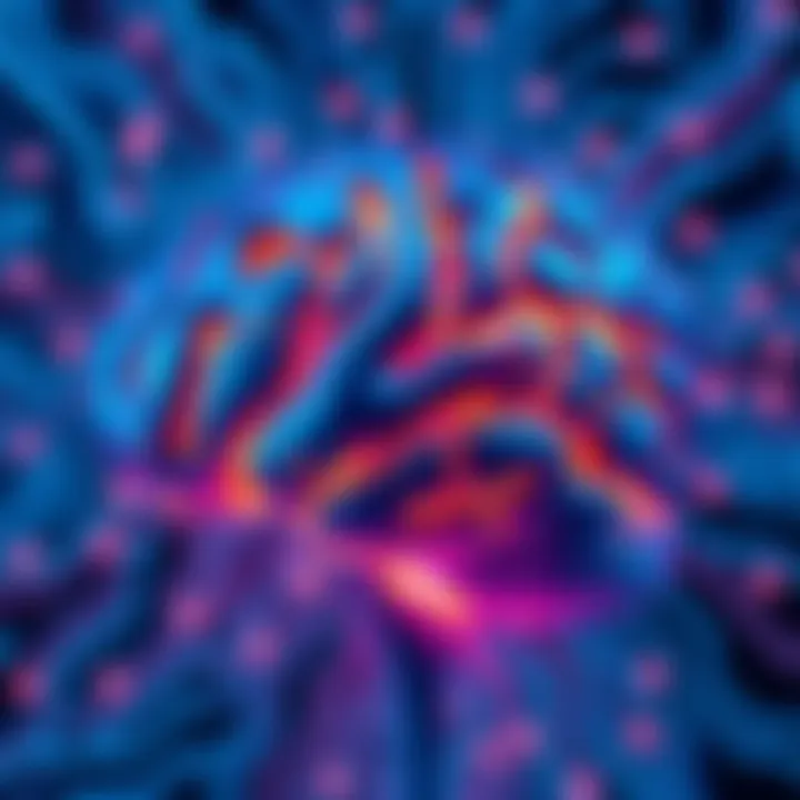 A close-up view of a futuristic AI brain with circuit patterns, symbolizing advancements in artificial intelligence technology.