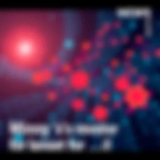 Illustration of symbolic AI framework with interconnected nodes representing memory and information theory.