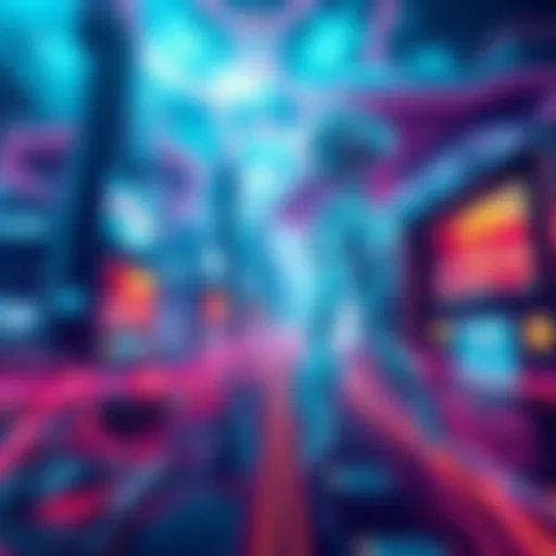 Example of AI-created background art used in video games