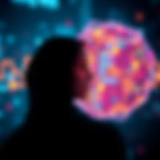 A visual representation of AI-generated citations overlapping with hyperlinks, illustrating the relationship between citations and backlinks for web traffic and search engine optimization.