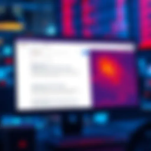 AI-Generated Headlines A computer screen displaying changing headlines in Google Search results with an AI symbol.