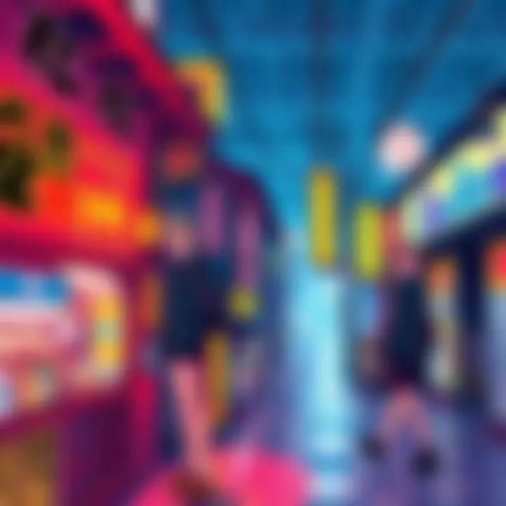 A colorful manga scene showing a blend of traditional and AI art styles, highlighting the debate over AI's impact on creativity.