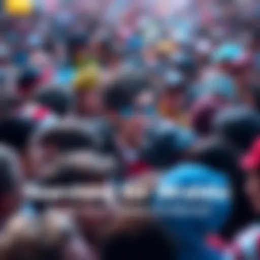 An AI program highlighting Waldo among many characters in a colorful scene