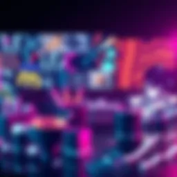 An array of AI-generated images showcasing various artistic styles and concepts.