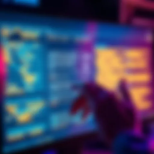 A person analyzes digital text on a computer screen, reflecting on AI-generated summaries and their effect on internet quality.