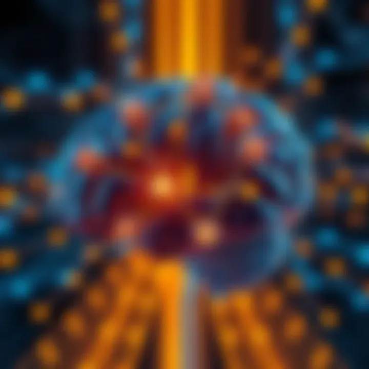 A graphic showing a brain with interconnected nodes representing continuous learning in artificial intelligence systems.