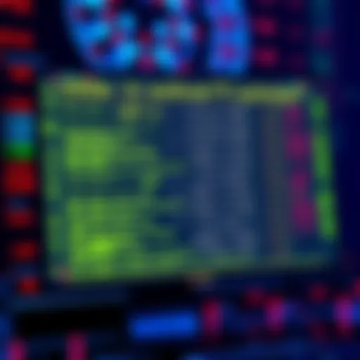 A computer screen showing mathematical equations related to Erdos Problem #728, with a visual representation of AI processing data.