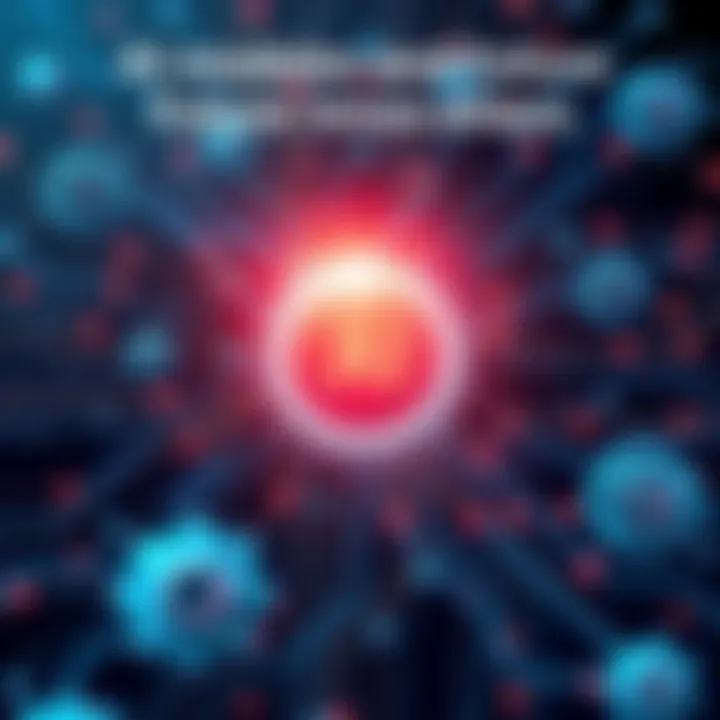 A visual representation of AI models, showing interconnected gears and circuits symbolizing advancements and challenges, with a bright light representing future possibilities.