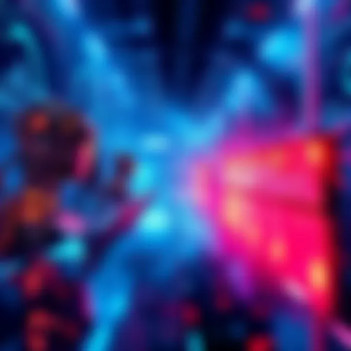 A visual representation of AI models evolving while traditional RAG methods fade, showing a bright future for advanced tools.