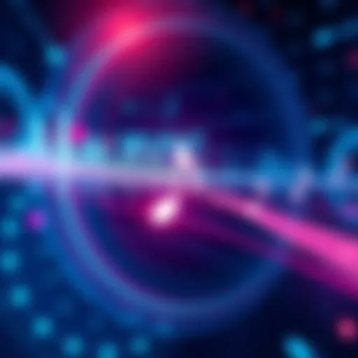 A digital interface displaying sound waves and music notes, symbolizing AI-generated music creation.