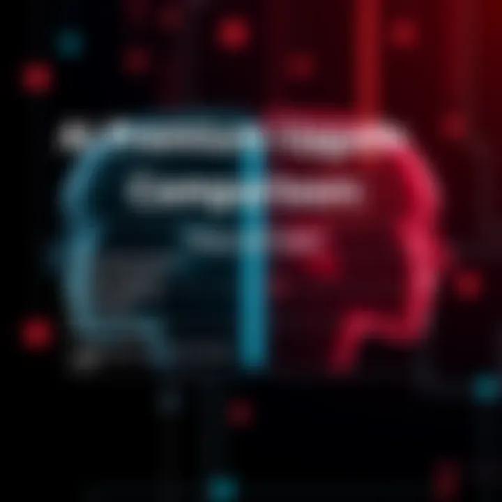 A visual showing a side-by-side comparison of AI premium upgrades with pros and cons listed.