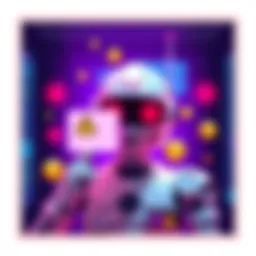 Graphic showing a chatbot suggesting prompts with warning signs and fearful emojis, representing user engagement issues.