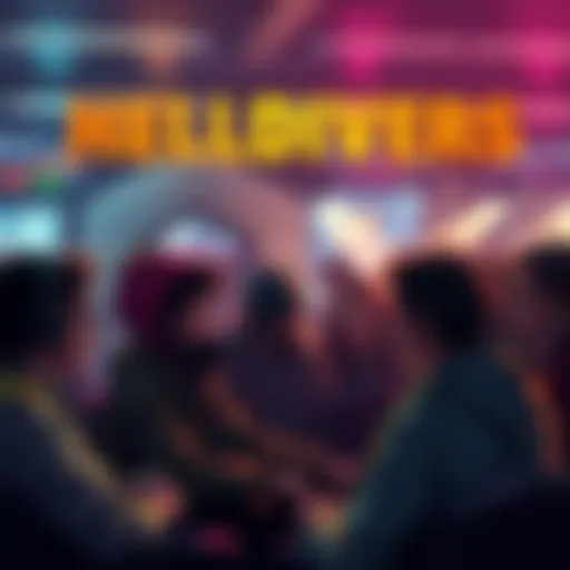 A group of people discussing Helldivers gameplay in a forum setting, showing mixed emotions about AI themes in gaming.