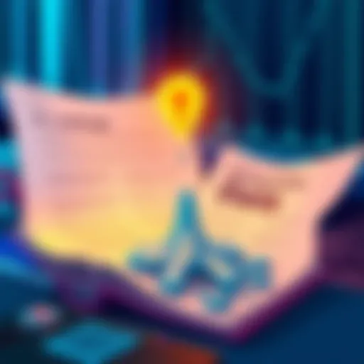Illustration showing academic papers with a leaking data symbol, highlighting misleading research findings due to data leakage in AI studies.