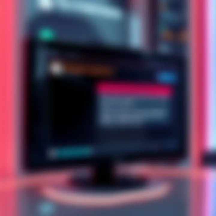 AI response display A screen showing an AI interface with unexpected responses highlighted in bold, indicating strong reactions during interactions.